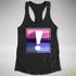 Omnisexual Pride Flag Exclamation Point Racerback Tank